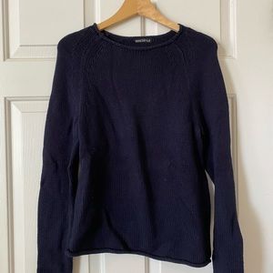 Blue Jcrew sweater